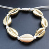 Hot Sale Handmade Natural Seashell Hand Knit Bracelet Shells Bracelets Women Accessories Beaded Strand Bracelet