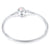 High Quality 17-21cm Silver Snake Chain Link Bracelet Fit European Charm Brand Bracelet for Women DIY Jewelry Making