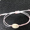 Hot Sale Handmade Natural Seashell Hand Knit Bracelet Shells Bracelets Women Accessories Beaded Strand Bracelet